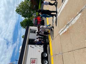 Student Practice Fire Safety