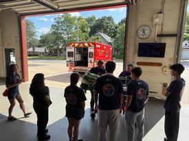 Students Get An EMS Overview
